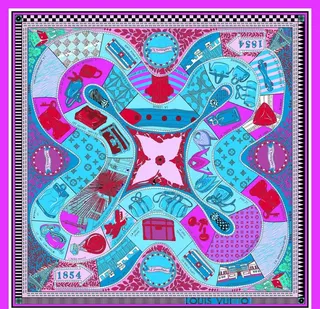 方巾 大牌 链条 豹纹 迷彩图片