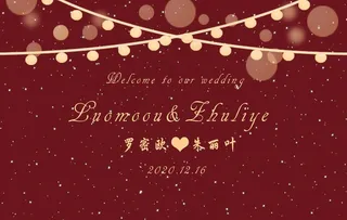 订婚 背景板图片