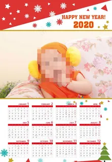 2020年日历年历海报图片