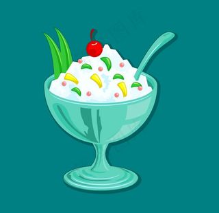 卡通冷饮冰激凌图片