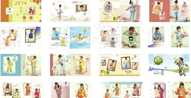童装画册图片