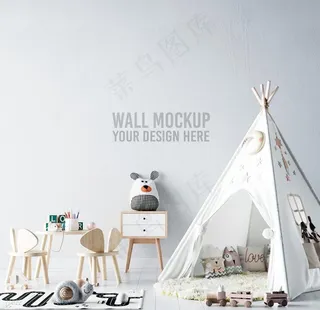 室内墙壁样机图片