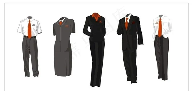 公司礼服 服装图片