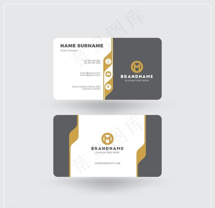 高档名片 高端名片 大气名片图片