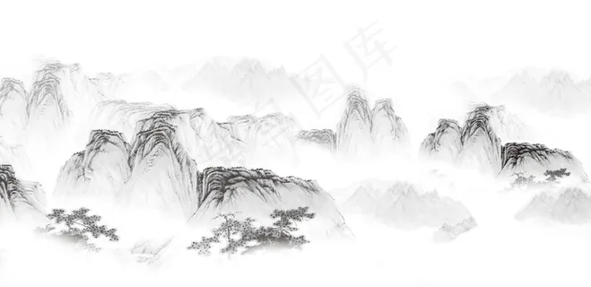 水墨山图片 水墨山图片