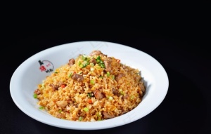 牛肉炒饭图片