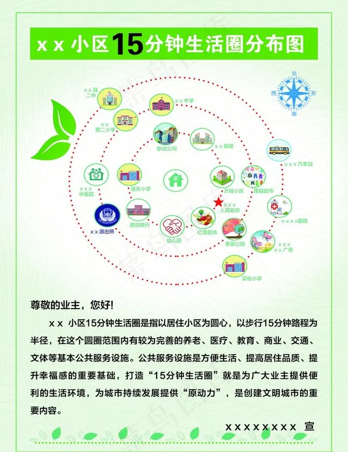 十五分钟生活圈图片(4181X5598(DPI:180))psd模版下载