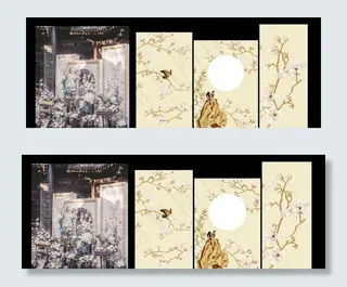 玉兰花婚礼图片