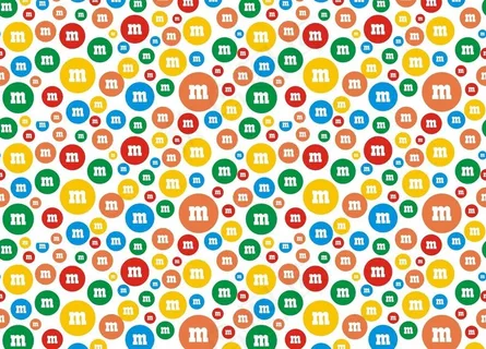 MM巧克力豆 碎花图片