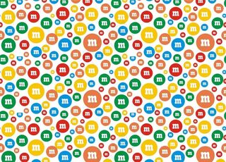 MM巧克力豆 碎花图片