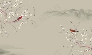 中国风古风工笔设计图片