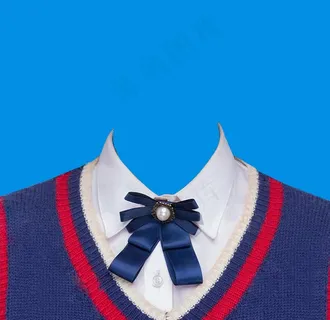 女装标准比例证件照图片