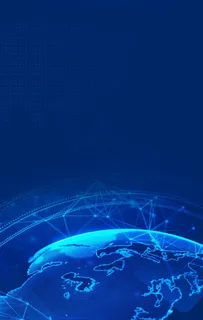 互联网科技区块链蓝色背景图片