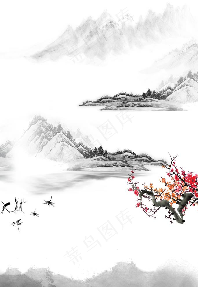 中国风图片(3543X5315(DPI:150))psd模版下载