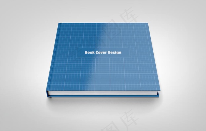 硬壳厚书籍样机图片