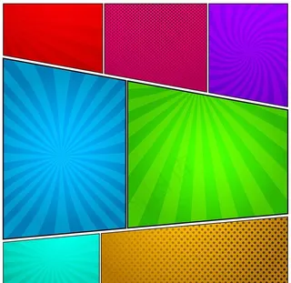 通用射线背景矢量图图片