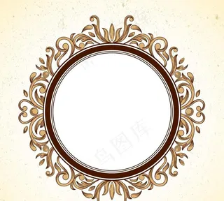 圆形装饰框图片