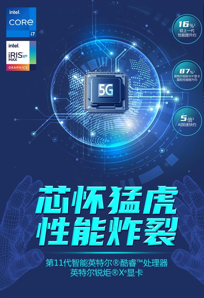 科技海报图片(5906X8268(DPI:300))psd模版下载