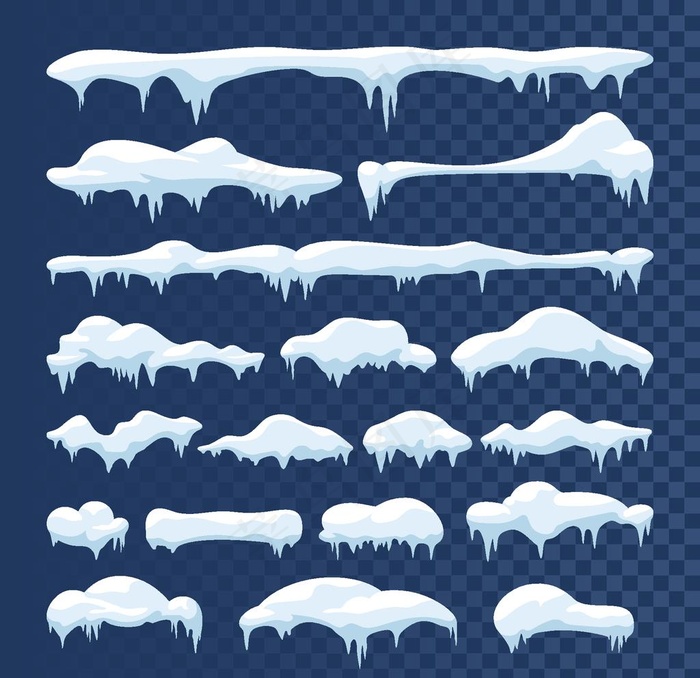 雪图片eps,ai矢量模版下载