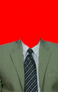 西装证件照模板图片