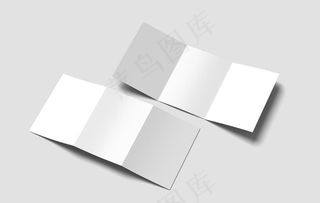 三折页 样机图片