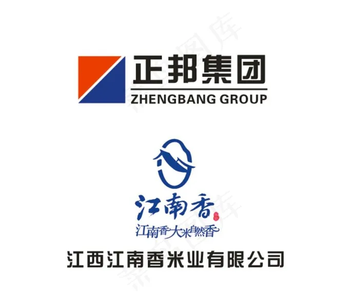 正邦集团标志 江南香图片cdr矢量模版下载