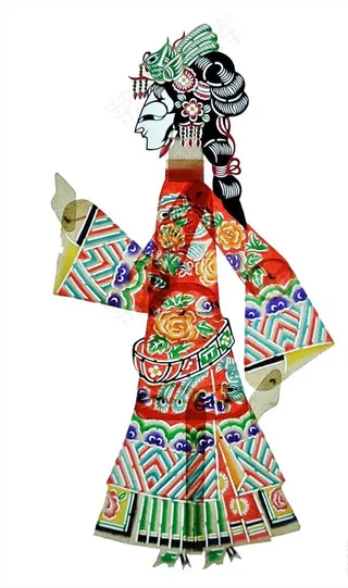 中国传统皮影戏图片