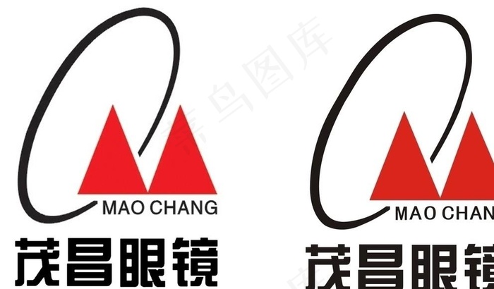 茂昌眼镜LOGO图片cdr矢量模版下载