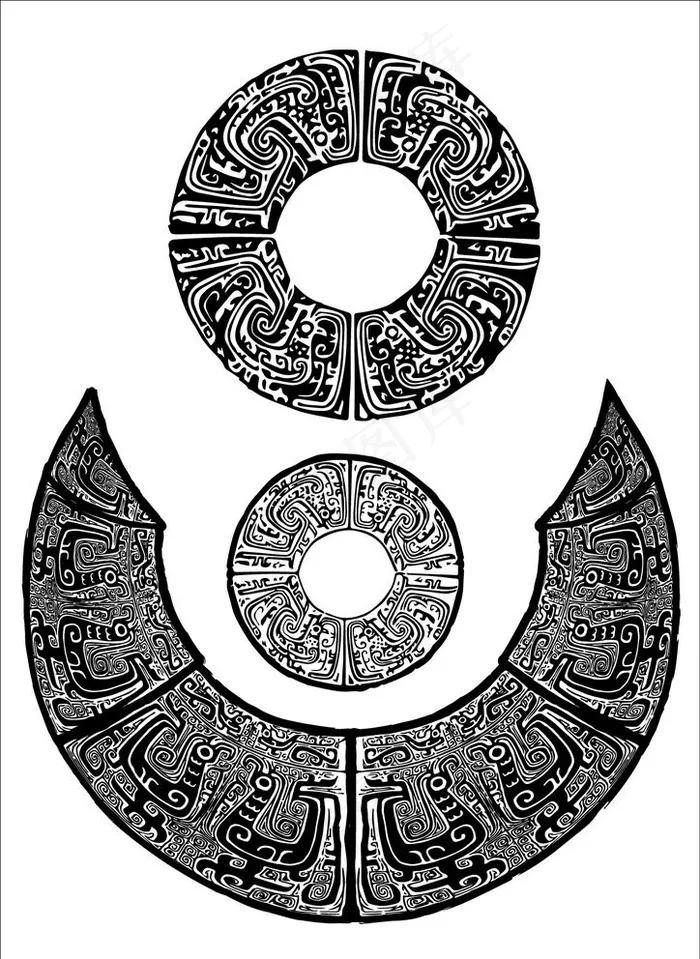 凤凰图片ai矢量模版下载