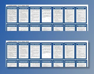 工地上墙制度牌图片