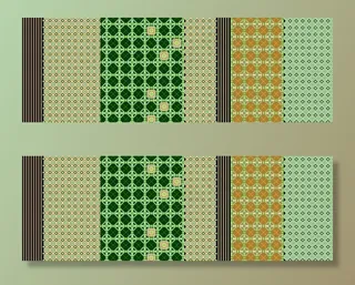 大牌 方巾 数码印花 小碎花图片