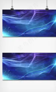 朦胧线条科技背景图片