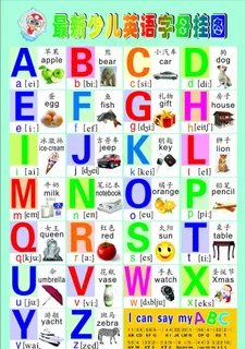 幼儿字母表 高清图片 幼儿字母表 高清图片