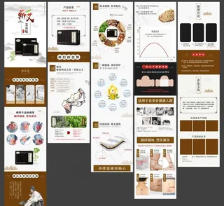 蕲艾 艾灸贴 养生贴 详情页图片