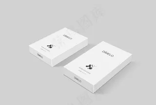 面膜包装样机图片