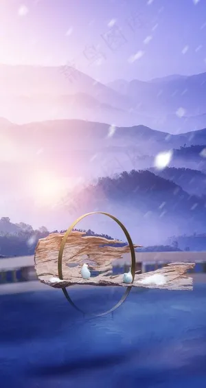 地产 节气 背景图图片