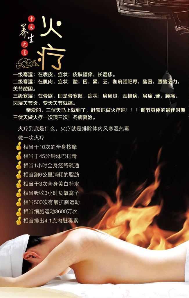 火疗 中医火疗 中医文化 中医图片(2362X3543(DPI:100))psd模版下载