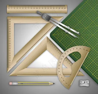 尺子 绘图工具图片