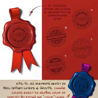 火漆印邮戳蜡印图片