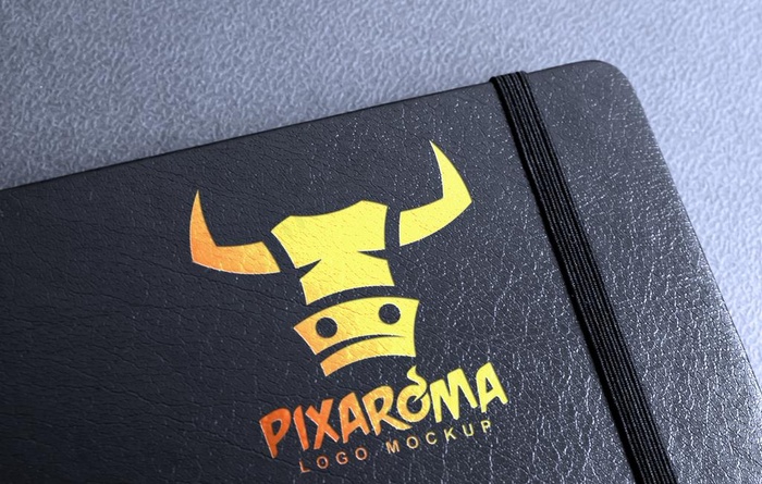 牛头LOGO样机图片