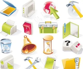 工具图标矢量素材图片