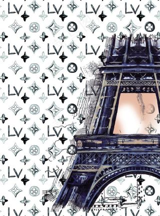 LV 大牌铁塔扫描版图片