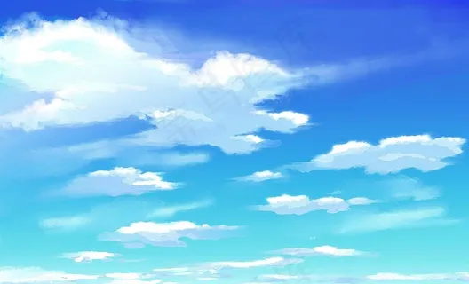 蓝天白云背景图片 蓝天白云背景图片