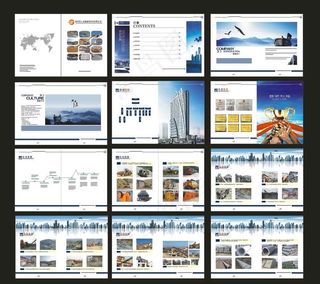 建筑公司画册图片