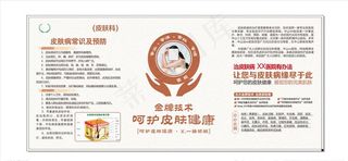 皮肤科广告图片