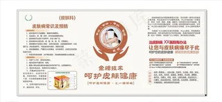 皮肤科广告图片