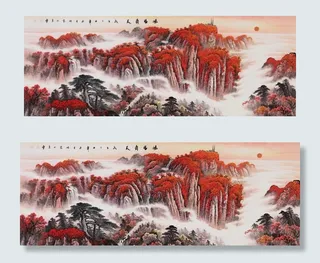 万山红遍《鸿福齐天》图片