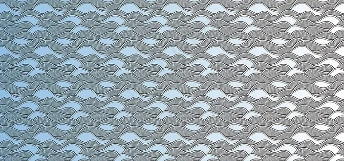 波浪纹图片ai矢量模版下载