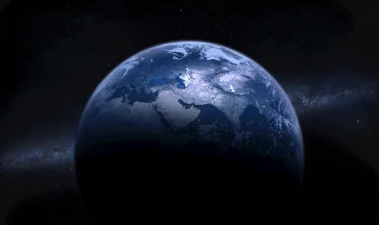 蓝色星球地球图片