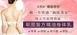 身体乳海报展板图片